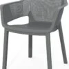 Keter Stapelstoel Elisa Grijs 2 Keter Stapelstoel Elisa Grijs -Madison Sales Store 8711245148335