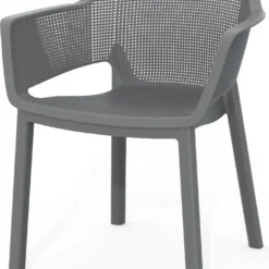 Keter Stapelstoel Elisa Grijs