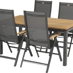 Hartman Eettafel Sonata Antraciet 160 X 90 X 77 Cm -Madison Sales Store 8711268426441 3