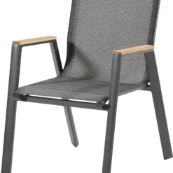 Hartman Eettafelstoel Aruba Antraciet / Teak