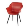 Hartman Kuipstoel Sophie Studio Rood / Zwart 1 Hartman Kuipstoel Sophie Studio Rood / Zwart -Madison Sales Store 8711268509427