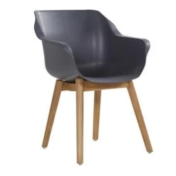 Hartman Kuipstoel Sophie Studio Grijs / Teak -Madison Sales Store 8711268509656 4