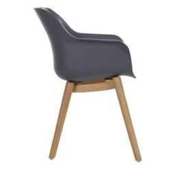 Hartman Kuipstoel Sophie Studio Grijs / Teak -Madison Sales Store 8711268509656 5