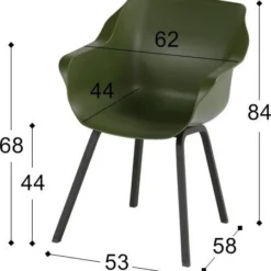 Hartman Kuipstoel Sophie Element Groen / Zwart 10 Hartman Kuipstoel Sophie Element Groen / Zwart -Madison Sales Store 8711268544305 4