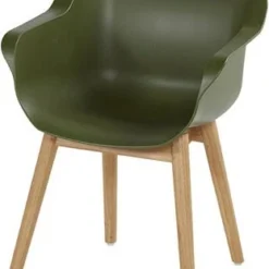 Hartman Kuipstoel Sophie Groen / Teak
