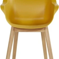 Hartman Kuipstoel Sophie Geel / Teak -Madison Sales Store 8711268548402 3