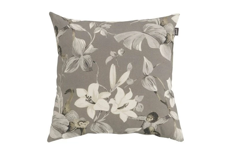 Hartman Sierkussen Monkey Grijs 50 X 50 X 16 Cm 3 Hartman Sierkussen Monkey Grijs 50 X 50 X 16 Cm