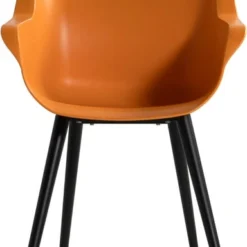 Hartman Kuipstoel Sophie Studio Oranje / Zwart -Madison Sales Store 8711268614893 3