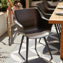 Hartman Kuipstoel Sophie Studio Bruin / Zwart -Madison Sales Store 8711268614916 8