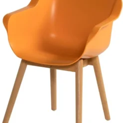 Hartman Kuipstoel Sophie Studio Oranje / Teak