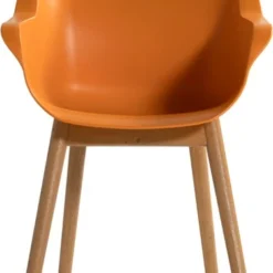 Hartman Kuipstoel Sophie Studio Oranje / Teak -Madison Sales Store 8711268614961 3