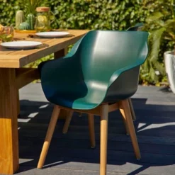 Hartman Kuipstoel Sophie Studio Donkergroen / Teak -Madison Sales Store 8711268614978 11