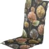 Hartman tuinkussen Hoge Rug Norah zwart 123 x 50 x 8 cm