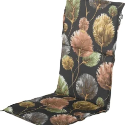 Hartman tuinkussen Hoge Rug Norah zwart 123 x 50 x 8 cm