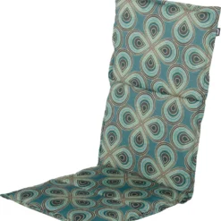 Hartman tuinkussen Hoge Rug Filou blauw 123 x 50 x 8 cm