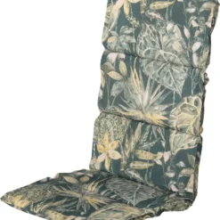 Hartman tuinkussen Hoge Rug Mason blauw 123 x 50 x 10 cm