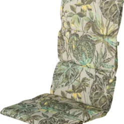 Hartman tuinkussen Hoge Rug Mason wit 123 x 50 x 10 cm