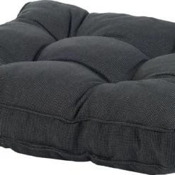 Madison Lounge Zitkussen Florance Rib 60 X 60 X 8 Cm Zwart