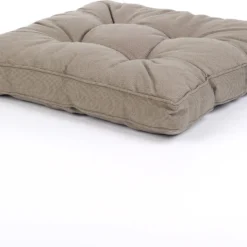 Madison Lounge Zitkussen Florance Rib Taupe 60 X 60 X 8 Cm