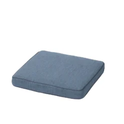 Madison Loungekussen Melange Blauw 60 X 60 X 8 Cm