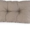 Madison Lounge Armkussen Rib Taupe 60 X 43 X 7 Cm -Madison Sales Store 8713229130237