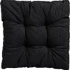 Madison zitkussen Panama Zwart 47 x 47 cm -Madison Sales Store 8713229131166 0 1