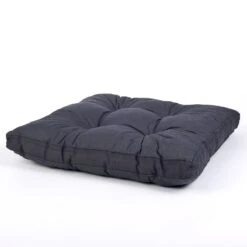 Madison Lounge Zitkussen Basic Zwart 73 X 73 X 8 Cm