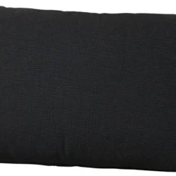 Madison Soft Lounge Rugkussen Rib Zwart 60 X 40 X 7 Cm