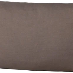 Madison Soft Lounge Rugkussen Rib Taupe 60 X 40 X 7 Cm