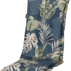 Madison Tuinstoel Kussen Reva Blauw 123 X 50 X 7 Cm