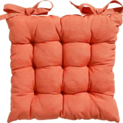 Madison Zitkussen Panama Oranje 46 X 46 X 8 Cm