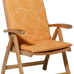 Madison Tuinstoel Kussen Palm Geel 120 X 50 X 7 Cm -Madison Sales Store 8713229286040 4