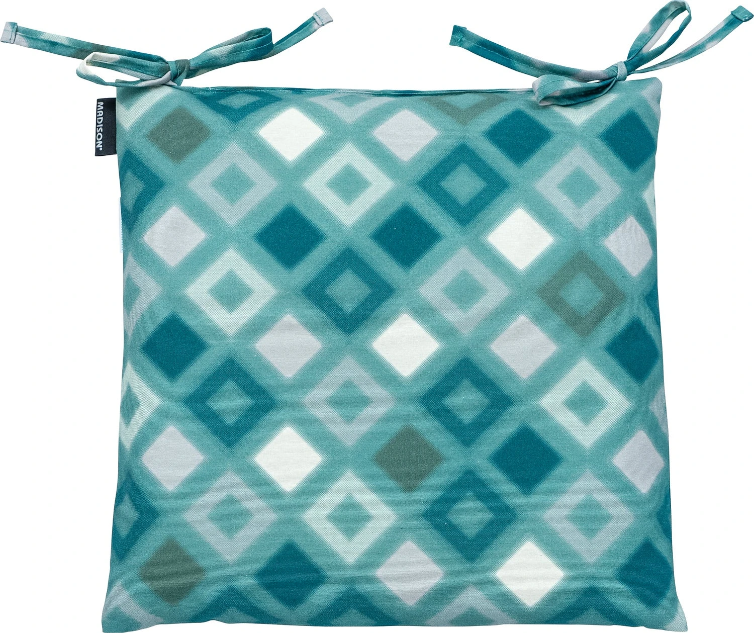 Madison zitkussen Grids Turquoise 46 x 46 cm 3 Madison zitkussen Grids Turquoise 46 x 46 cm