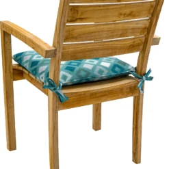 Madison zitkussen Grids Turquoise 46 x 46 cm 9 Madison zitkussen Grids Turquoise 46 x 46 cm -Madison Sales Store 8713229294601 4