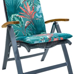 Madison tuinkussen Hoge Rug Cala Blauw 120 x 50 cm -Madison Sales Store 8713229294779 2