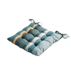 Madison Zitkussen Stripe Groen 46 X 46 X 8 Cm -Madison Sales Store 8713229298531 2
