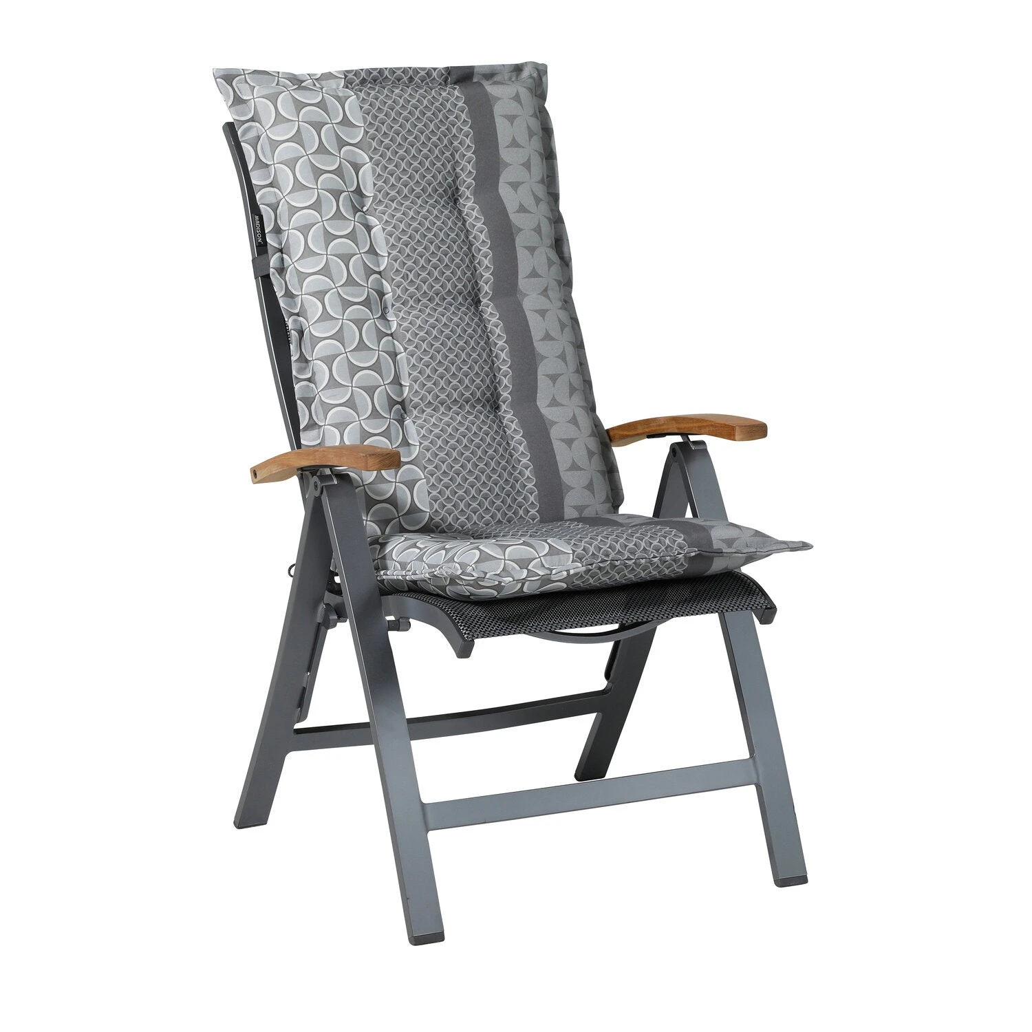 Madison tuinstoel Kussen Pasa grijs 123 x 50 x 7 cm 6 Madison tuinstoel Kussen Pasa grijs 123 x 50 x 7 cm - Afbeelding 4