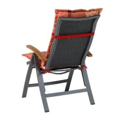 Madison tuinstoel Kussen Pasa rood 123 x 50 x 7 cm -Madison Sales Store 8713229300142 4