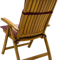 Madison tuinkussen Hoge Rug Vivero Bordeaux 123 x 50 cm -Madison Sales Store 8713229330712 3