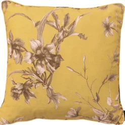 Madison sierkussen Rosa geel 50 x 50 x 12 cm