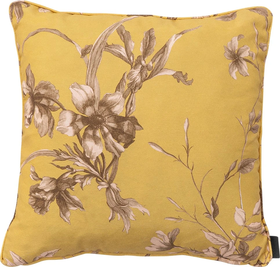 Madison sierkussen Rosa geel 50 x 50 x 12 cm 3 Madison sierkussen Rosa geel 50 x 50 x 12 cm