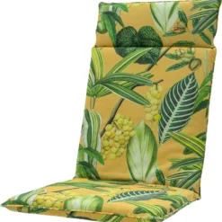 Madison tuinkussen Hoge Rug La Grave Geel 120 x 50 cm