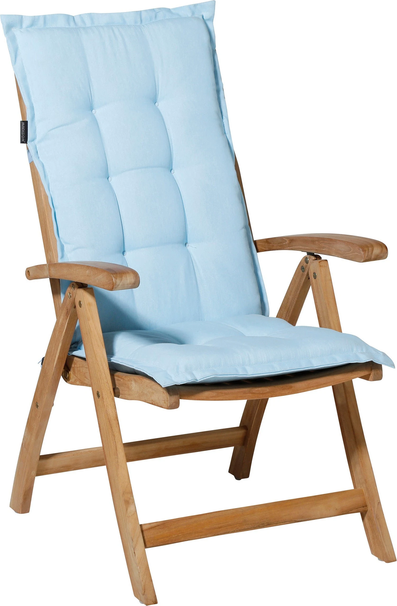 Madison Tuinstoel Kussen Hoge Rug Panama Licht Blauw 123 X 50 X 7 Cm 4 Madison Tuinstoel Kussen Hoge Rug Panama Licht Blauw 123 X 50 X 7 Cm - Afbeelding 2