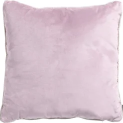 Madison sierkussen Velvet roze 50 x 50 x 12 cm