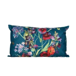Sierkussen Multi / Blauw 50 X 12 X 30 Cm