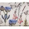 Sierkussen Bloemen Crème / Blauw / Geel 30 X 50 Cm -Madison Sales Store 8713619422744 0