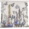 Sierkussen Bloemen Jozy Crème / Blauw / Geel 45 X 45 Cm -Madison Sales Store 8713619422805 0