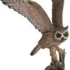 Esschert Design Tuinbeeld Uil Op Stam Bruin 32,2 X 27,3 X 54,2 Cm -Madison Sales Store 8713968366614 1