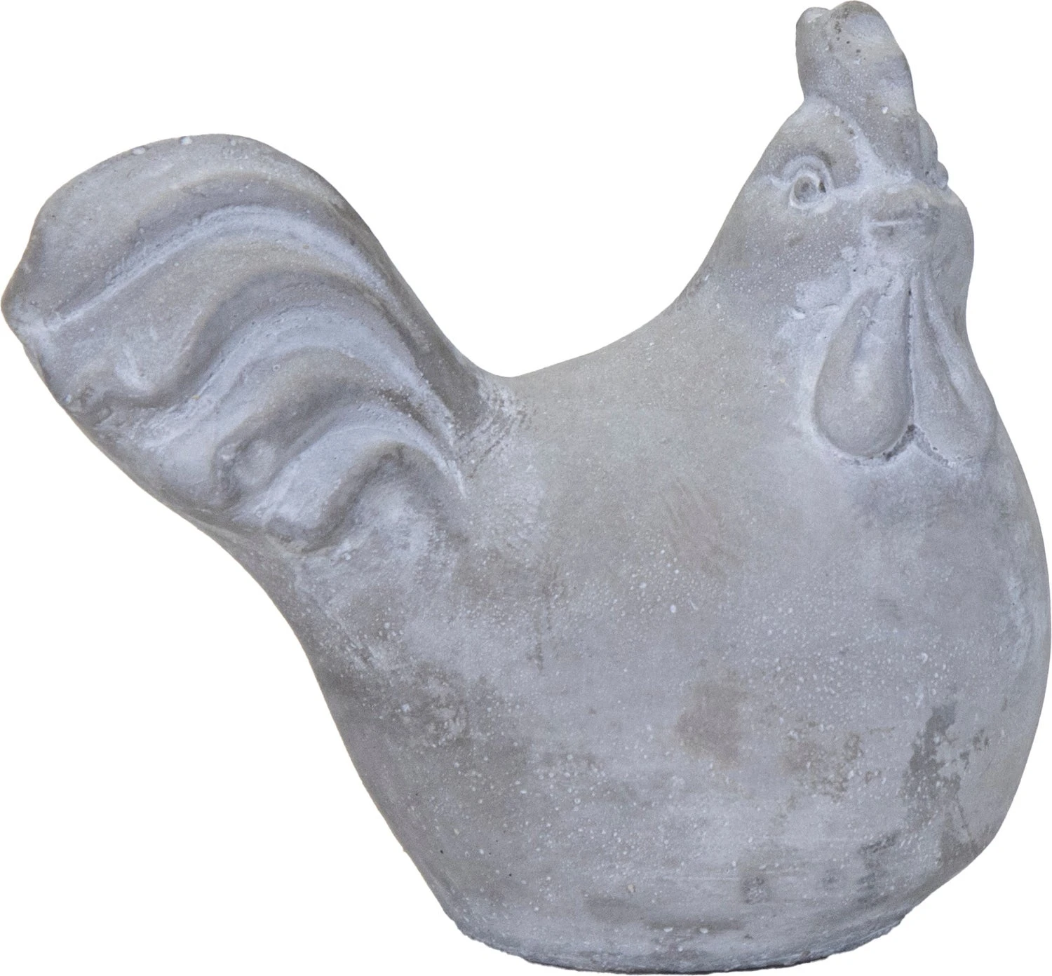 Tuinbeeld Deko Haan Grijs 16 X 9,5 X 14 Cm 3 Tuinbeeld Deko Haan Grijs 16 X 9,5 X 14 Cm