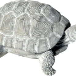 Tuinbeeld Deko Schildpad Grijs 24 X 18,5 X 10 Cm